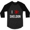 i heart sheldon 3/4 Sleeve Shirt