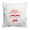 mike ditka Throw Pillow