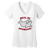 seal of approval Women's V-Neck T-Shirt