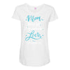 Mom Great Job I'm Awesome Love Happy Mother's Day Maternity Scoop Neck T-shirt