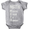math mental abuse to humans Baby Onesie