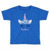 birthday unicorn family series brother Toddler T-shirt