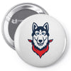 Siberian Husky Pin-back button