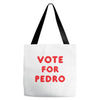 vote for pedro Tote Bags