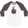 cute cat 3/4 Sleeve Shirt