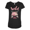 wild one Maternity Scoop Neck T-shirt