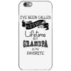i ve been called a lot of names in my lifetime but grandpa is my favor iPhone 6/6s Case