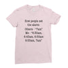 alarm Ladies Fitted T-Shirt