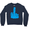 fuck size Crewneck Sweatshirt