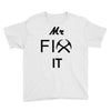 mr fix it handy man Youth Tee