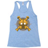 deco gasmask Racerback Tank