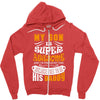 My Son Is Super Awesome His Daddy Zipper Hoodie