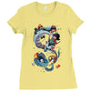 miya world Ladies Fitted T-Shirt