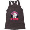 i'm the boss Racerback Tank