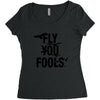 Fly You Fools Women's Triblend Scoop T-shirt