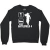 eat sleep battlefield 4, funny Crewneck Sweatshirt
