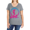 let's play the game eightees Ladies Curvy T-Shirt