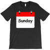 title of day of the week sunday day of the week T-Shirt