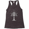 tree of gondor Racerback Tank