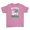 my husky is in charge! Youth Tee