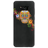 women's sugar skull purple Samsung Galaxy S8 Case