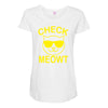 check meowti Maternity Scoop Neck T-shirt