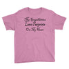 grandkitties pawprints Youth Tee