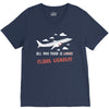 all you need is flight ticket V-Neck Tee