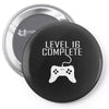level 16 complete Pin-back button