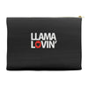 llama lovin' lover Accessory Pouches