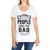 My Favorite People Call Me Dad Ladies Curvy T-Shirt