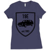 dope racing tuning oldschool Ladies Fitted T-Shirt