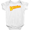 love burger Baby Bodysuit