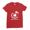 music3 Ladies Fitted T-Shirt