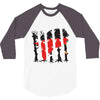 red running hood 3/4 Sleeve Shirt