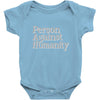 person against humanity Baby Onesie