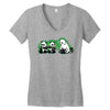 just a little paint Women's V-Neck T-Shirt