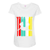 yoga cat Maternity Scoop Neck T-shirt