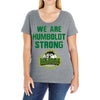 We Are Humboldt Strong Ladies Curvy T-Shirt