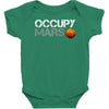 elon musk occupy mars Baby Bodysuit