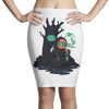 nuit bleue Pencil Skirts