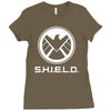 shield Ladies Fitted T-Shirt