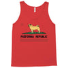 colifornia republic parody pugfornia republic Tank Top