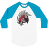 lycanroc (midnight) 3/4 Sleeve Shirt