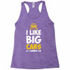 i like big monster cars Racerback Tank