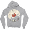 Mountain Wildlife Zipper Hoodie