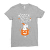 trick or treat Ladies Fitted T-Shirt