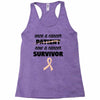 Once a Cancer Patient Now a Cancer Survivor Racerback Tank