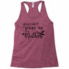 you can't scare me i'm a mother Racerback Tank