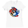 oras primal balance Ladies Fitted T-Shirt